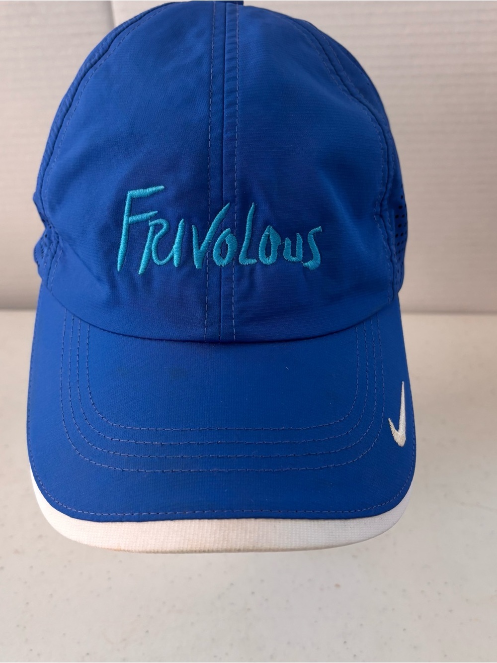 Nike Blue Frivolous Embroidered Sports Cap